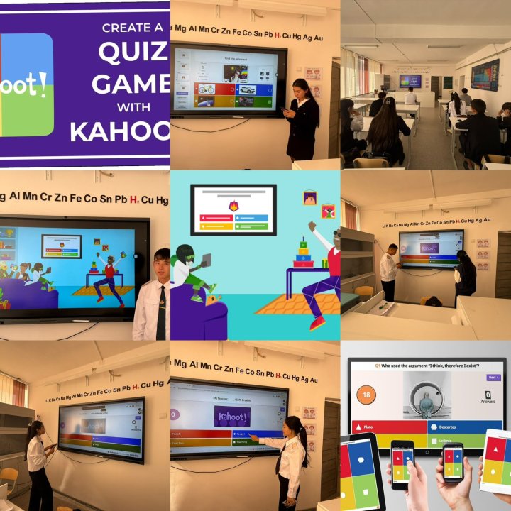 «English Kahoot» атты сыныптан тыс іс-шара