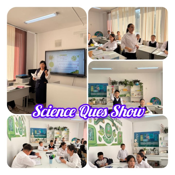 "Science Ques Show" тақырыбында интеллектуалды ойын