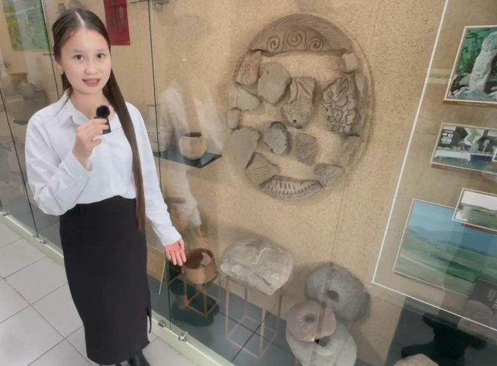 “Балбал тас” туралы музейге танымдық экскурсия оқушы айдары