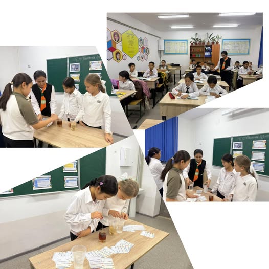 «Биотехнология – тіршілікке жаңа көзқарас» тақырыбында тәжірибелер алаңы